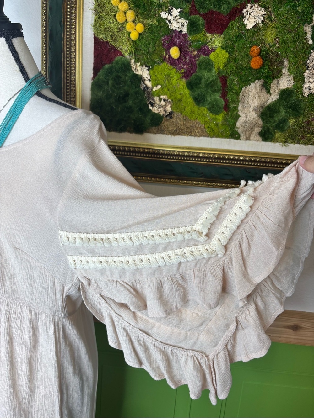NWT Umgee Scoop Neck Tunic Dress - Picture 8 of 10